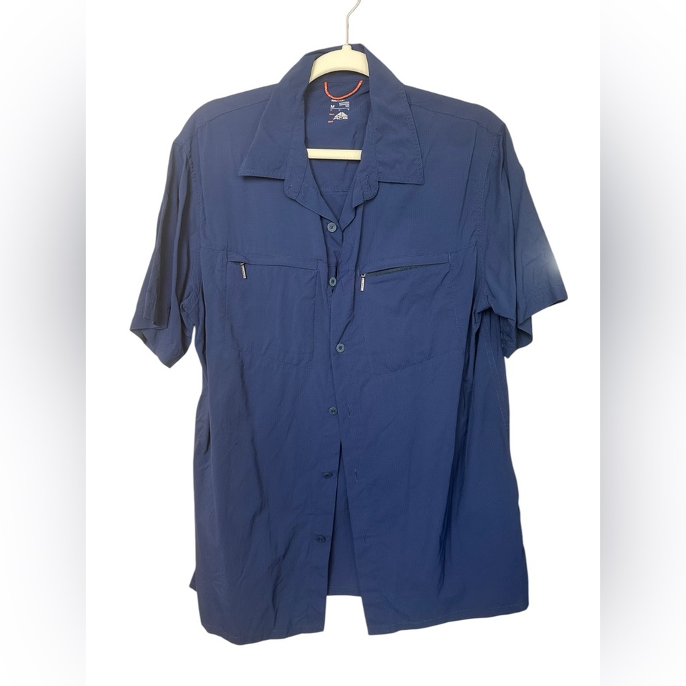 Nike Blue Short Sleeve Shirt Medium